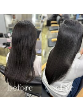 エミン(emyn) 髪が変わる【美髪革命】艶髪/髪質改善/縮毛矯正/代々木