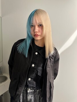 ワンカラー/ブリーチカラー/髪質改善/ハイトーンカラー