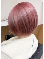 ラフテル(RAFTEL)&nbsp;【RAFTEL 鴨井】ショートボブ×ピンクベージュ