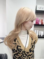 グラム 呉羽店(gram)&nbsp;柔らかベージュ×レイヤーロング