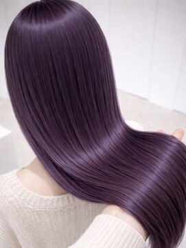 プール(POOL) 艶髪バイオレット×ウルトワ（ブリーチあり）