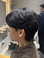 ブルニール 心斎橋(BLEUNIR) フェザーパーマ 韓国スタイル