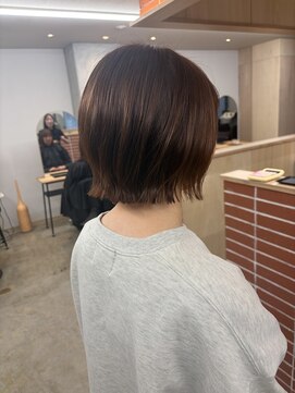 モコヘアーフロール(MOCO hair flor) 抜け感ミニボブレイヤー