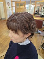 リビングヘアルーム(LIVING HAIR ROOM) ショートボブ