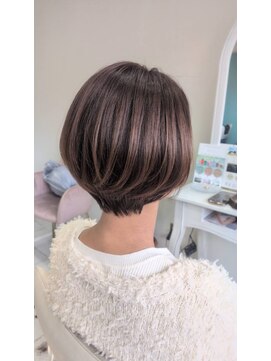 ルポノ(ru pono.) ショート×ピンクパール