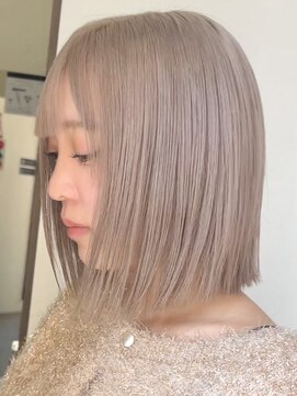 ユニオン 春日井(UNION) ブリーチ2回～/ミルクティーグレージュ