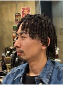 ba2353渋谷針金パーマスプリングドレッドヘア特殊パーマフェード