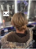 メンズふわふわお団子