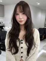 リヴ オオサカ(LIV OSAKA) ショコラブラウン/顔周りレイヤー/レイヤーカット/ブリーチなし