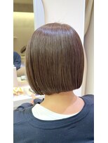 フェイス 石川町 (FACE) 丸みボブ×インナーカラー