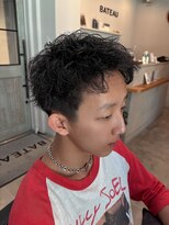 バトー バイ トリコ 船橋北口店(BATEAU by tricot)&nbsp;メンズ × ツイストパーマ