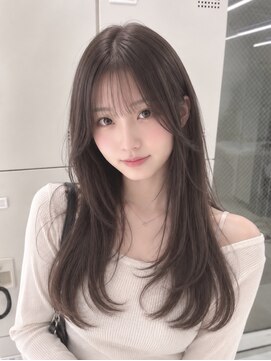 シアター 福岡天神(THEATER) 【藍斗指名限定】ショコラ グレージュ×レイヤーカット