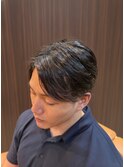 毛流れパーマ