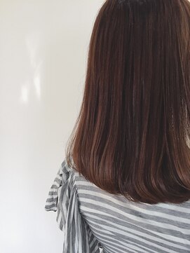 ヘアガーデンランカ(hair garden Lanka) ツヤ感◎ナチュラル春カラー♪