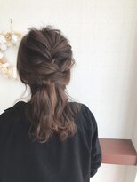 ジップヘアー(ZipHair)&nbsp;Ｚｉｐ　Ｈａｉｒ　★編み込みっぽいアレンジ★