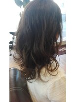 アグ ヘアー ビオラ 弘前駅前店(Agu hair viola) ダークベージュ　暗髪