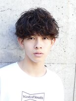 フィフス(fifth) コンマヘア ツイストパーマ ツーブロック スパイラルパーマ