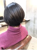 小顔ショートボブ