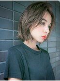 ことりベージュ 小顔ボブ1