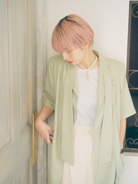 リィベ(Liibe) マッシュショート/ハイトーン/ダブルカラー