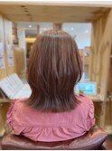 人気スタイル【ピンクブラウン】10代20代30代