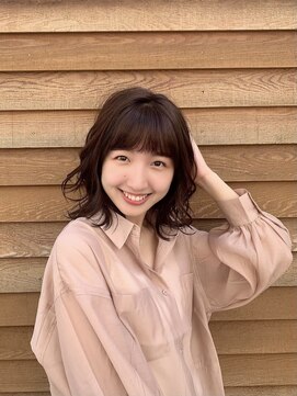 メモリー バイ インフィニティ(Memory by Infinity) 【簡単スタイリング】外ハネ×ラフカールミディ