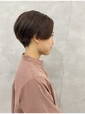 ナチュラルなハンサムショート