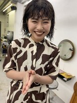 フィン(fin,)&nbsp;Ayato/美髪/ホワイトグレージュ/ネビージュ/こなれミディ/パーマ