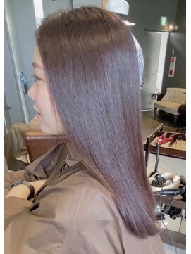 ロアナ 六本木(LOANA ROPPONGI) チェリーブラウン ストレート ロング【比嘉翼】