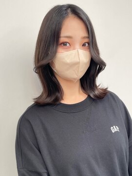 ノク 渋谷(nok) くびれヘア_グレージュカラーココアベージュボブウルフ