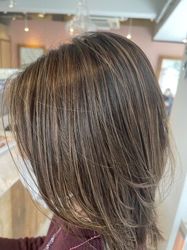 ティータ(teeta) 極細ハイライトブレンドカラー