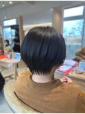【大人かわいい】丸みショートスタイル 20代30代40代