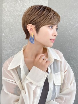 ロンド レグリーズ 立川(Lond leglise) ショート×顔周り×美髪×前髪×イメチェン×耳かけ×マッシュ