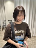 ブリーチなし!グレージュカラー