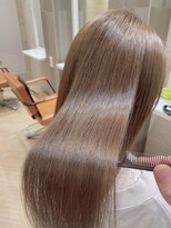 アロマ ヘアルーム 池袋店(AROMA hair room)&nbsp;改善改善ストレート艶髪シアーカラー/池袋/池袋東口