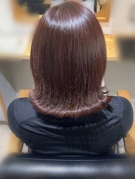 エニィ 池袋西口(Any) 黒髪/グレーベージュ/レイヤーロング/前髪パーマ/池袋