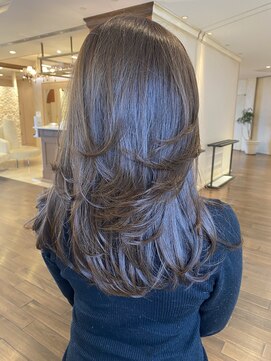 ザック ヴィ(ZACC  vie) レイヤーたっぷりめ！チョコブラウン