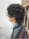 スパイラルパーマ