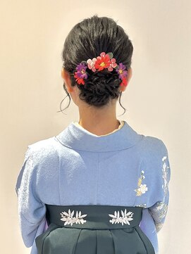 綾橘 ヘアセット＆袴着付　［所沢］