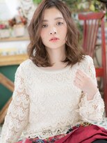 カバーヘア ブリス 北浦和(COVER HAIR bliss) アシンメトリーフェミニティくせ毛風カールc5北浦和20代30代40代