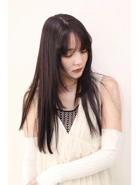 シスタ(SISTA) フェイスレイヤー姫カット/ナチュラルモード/暗髪【自由が丘】