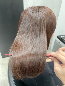 サロウィン 池袋(SALOWIN) コーラルピンク × 秋冬おすすめ × 髪質改善 #267