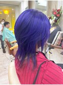ウルフショート　鮮やかバイオレットカラー