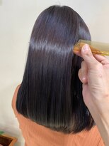 アズール 草加(azule)&nbsp;髪質改善カラー　パープルブラウン