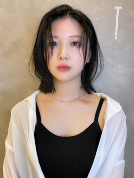 トルネード(TORNADO) 切りっぱなしボブ 美髪似合わせカット くびれボブ M0126