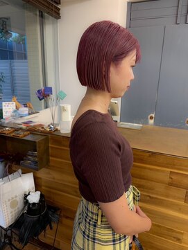 シロ(siro) 切りっぱなしボブ