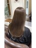 《齋藤指名☆美髪カラー》カット＋髪質改善カラー＋極トリートメント￥18500
