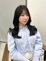 ハピネス 梅田茶屋町店(HAPPINESS)&nbsp;韓国くびれロング レイヤーオルチャン小顔前髪 艶髪 髪質改善