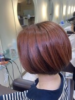 松本平太郎美容室 土浦パートワン(PART1)&nbsp;大人ショートボブアンブレラカラー　30代40代50代60代   土浦