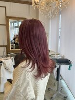 コワファースト 大分(COIFF1RST)&nbsp;発色の良いピンクパープルカラー